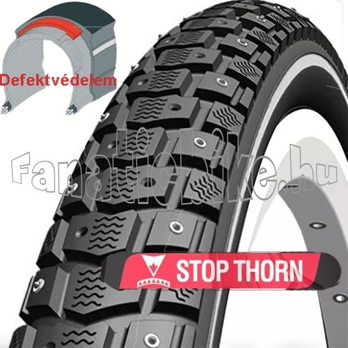 Mitas (Rubena) R07 Froster 26x1,75 (47-559) (APS) Stop Thorn Smart reflektoros köpeny 120 szöggel