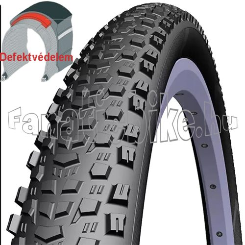 Rubena V96 Scylla 26x2,25 (57-559) Tubeless Ready Weltex+ gumiköpeny