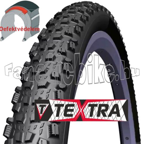 Rubena R10 Kratos 27,5x2,45 (62-584) (650B) DH Supra Max Textra hajtogatható gumiköpeny