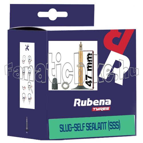 Rubena Sealant Slug Self 27,5x1,75/2,45 (47/62-584/597mm) tömlő FV 47mm