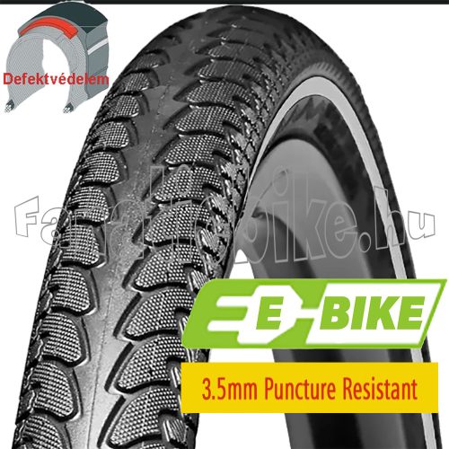 Vee Rubber VRB292 26x1,75 (47-559) Easy Street 3,5mm Protection reflektoros gumiköpeny