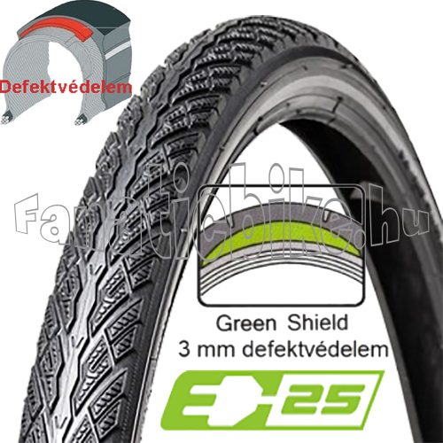 Vee Rubber VRB447 26x1,75 (47-559) Comfort Plus (3mm) reflektoros gumiköpeny