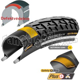 Continental Ride Tour 26x1,75 (47-559) reflektoros köpeny