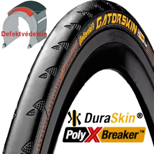 Continental Gatorskin Duraskin 23-571 (650x23C) országúti gumiköpeny