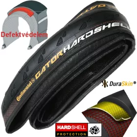   Continental Gator Hardshell Duraskin 25-622 (700x25C) hajtogatható  országúti gumiköpeny