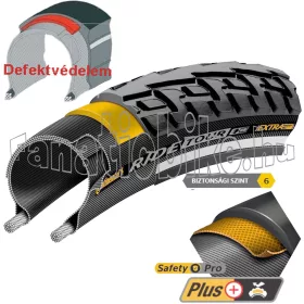 Continental Ride Tour reflektoros 28x1,75 (47-622) köpeny