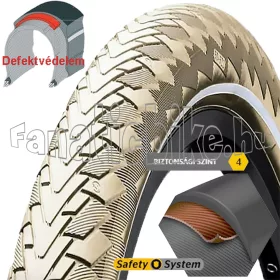   Continental Contact Cruiser 29x2,00 (50-622) reflektoros gumiköpeny krém/krém