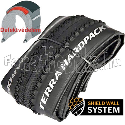 Continental Terra Hardpack 29x2,00 (50-622) Shieldwall hajtogatható Gravel gumiköpeny