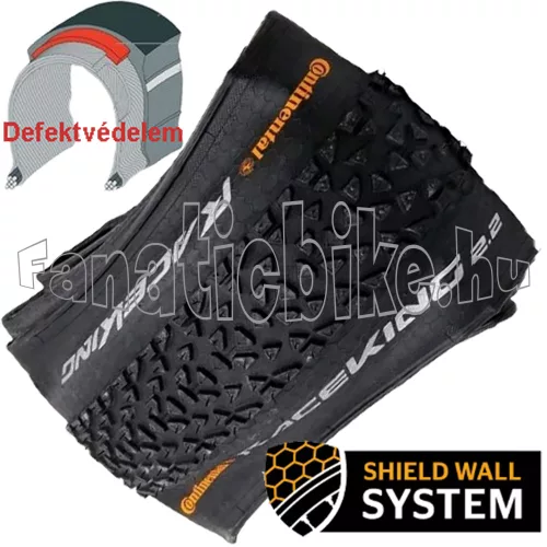 Continental Race King Shieldwall 29x2,20 (55-622) hajtogatható gumiköpeny