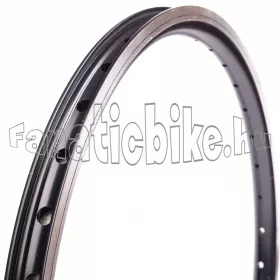 Alu duplafalú abroncs 20" (406mm) 36ly fekete