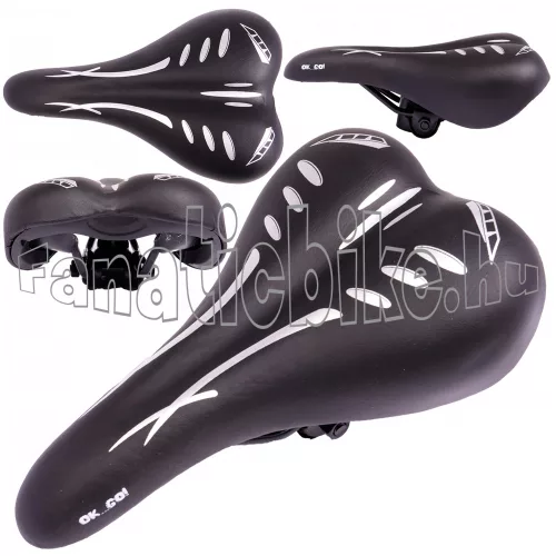MTB DK-165 nyereg fekete-fehér