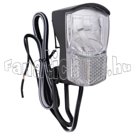 VeloGo első lámpa agydinamós 1x3W led 90 Lumen