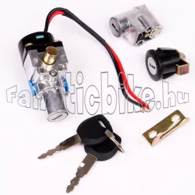 Zárkészlet elektromos kerékpárhoz (19mm/2) 