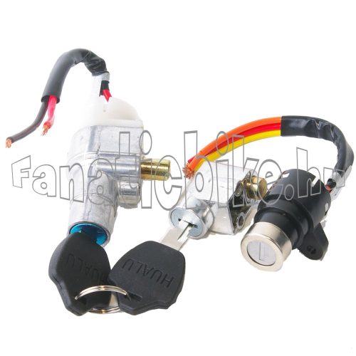 Zárkészlet elektromos kerékpárhoz (19mm) 