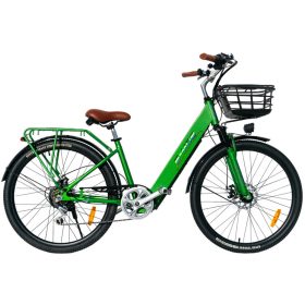 Polymobil E-MOB 39 elektromos kerékpár Zöld