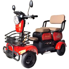 EMOB-43 elektromos négykerekű piros