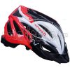 Bikefun Vision fejvédő piros-fekete-fehér 