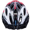 Bikefun Vision fejvédő piros-fekete-fehér 