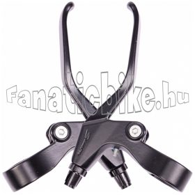 Saccon 374A 3 újjas alu V-fékkar fekete