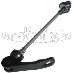 Hátsó gyorszár, alu karos, fekete