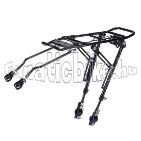 Csomagtartó alu 20"-29" fekete