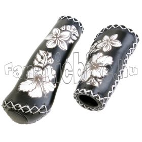 Virágmintás markolat 92/135mm fekete