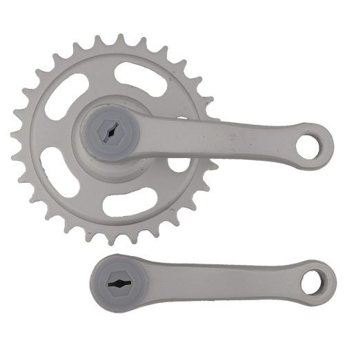 Gyerek hajtómű acél 28T 100mm 1/8" szögletes ezüst