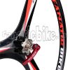 3-küllős kerék szett MTB 26" piros-fekete