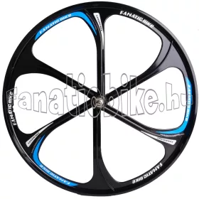 6-küllős kerék szett MTB 26" kék-fekete