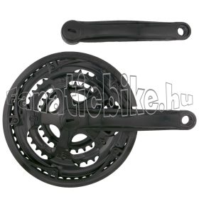 Hajtómű acél 48-38-28T 170mm fekete