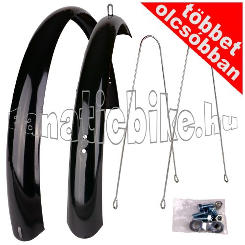 26" 53mm CN fém sárvédő fekete 
